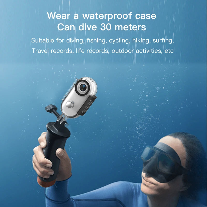 4K Ultra HD Action Camera with WiFi & Accessories – 64GB Memory, Waterproof 30M, Long Battery Life
