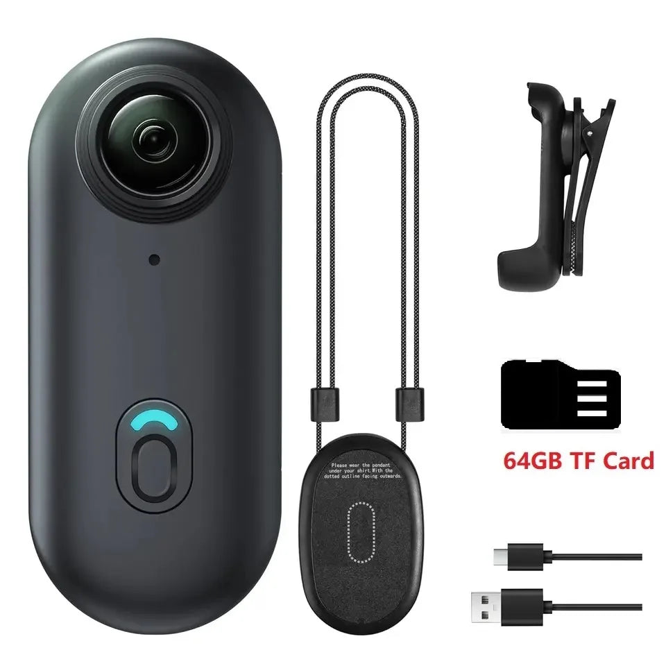 4K Ultra HD Action Camera with WiFi & Accessories – 64GB Memory, Waterproof 30M, Long Battery Life