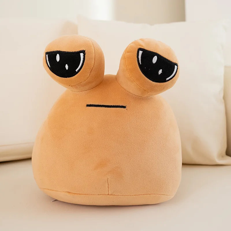 Hot Game My Pet Alien Pou Plush Toy Funny Big Eyed Alien Mother With Baby Plush Doll Kids Toys Birthday Holiday Gift