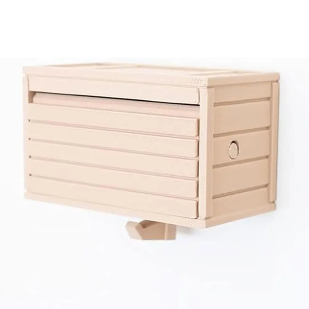 3D Car Garage Key Holder With Opening Door β Wall Mounted Key Organizer Box