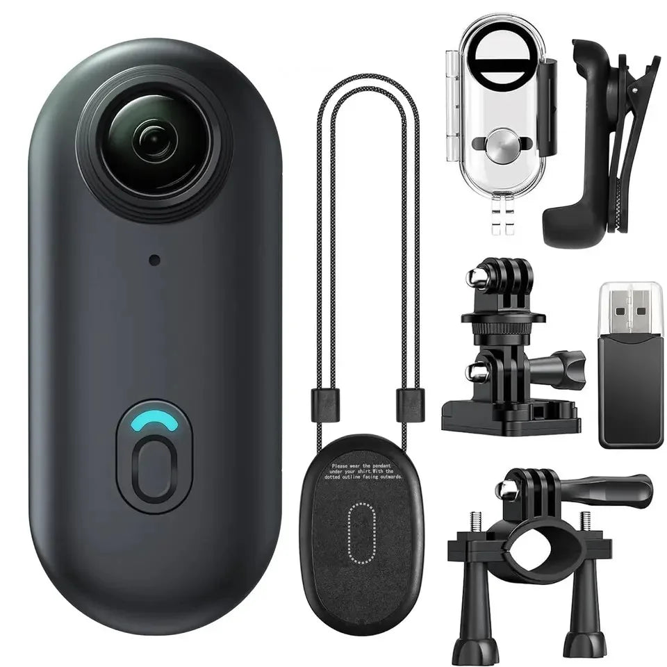 4K Ultra HD Action Camera with WiFi & Accessories – 64GB Memory, Waterproof 30M, Long Battery Life