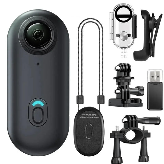 4K Ultra HD Action Camera with WiFi & Accessories – 64GB Memory, Waterproof 30M, Long Battery Life