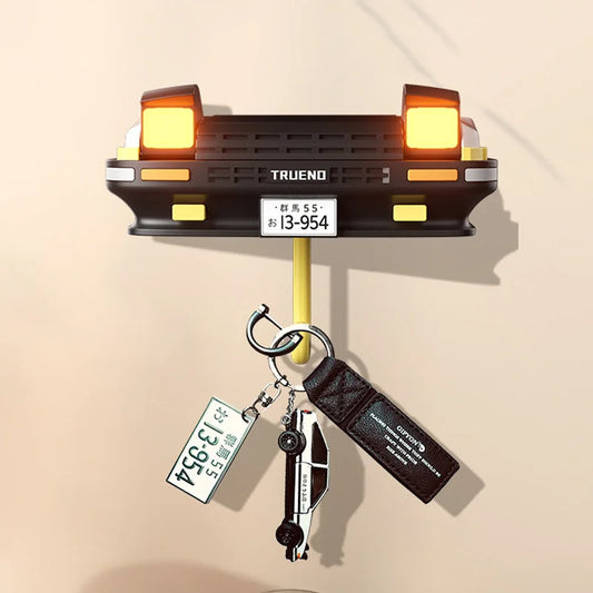 AE86 Car Key Holder Wall Mount – Headlight Key Hook Toyota Trueno JDM||