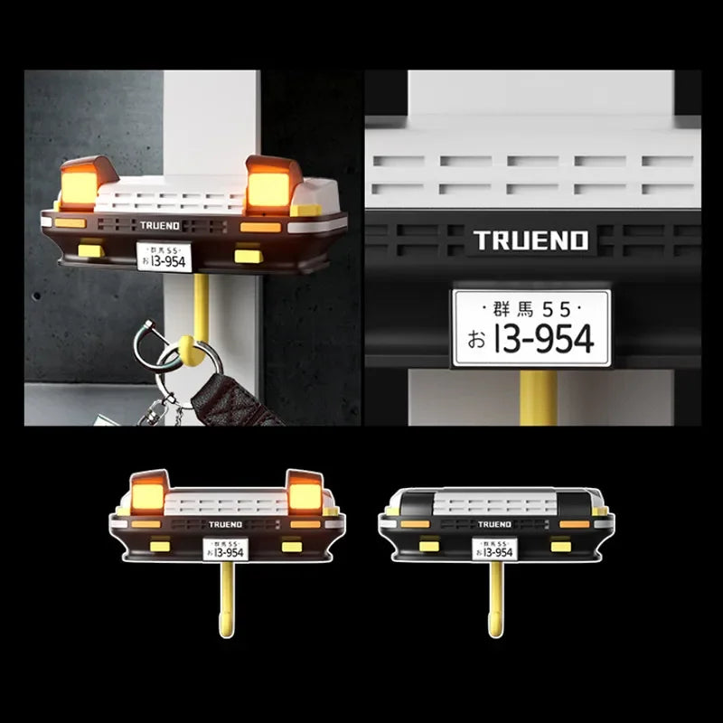 AE86 Car Key Holder Wall Mount – Headlight Key Hook Toyota Trueno JDM||