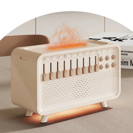 8-in-1 White Noise Machine & Aroma Diffuser with Night Light & Bluetooth Speaker