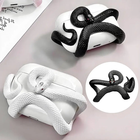 3D Snake Design AirPods Pro/Pro 2 Case – Unique Wireless Earphone Cover