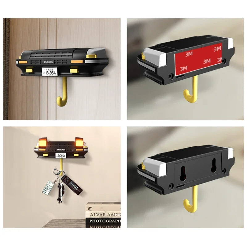 AE86 Car Key Holder Wall Mount – Headlight Key Hook Toyota Trueno JDM||